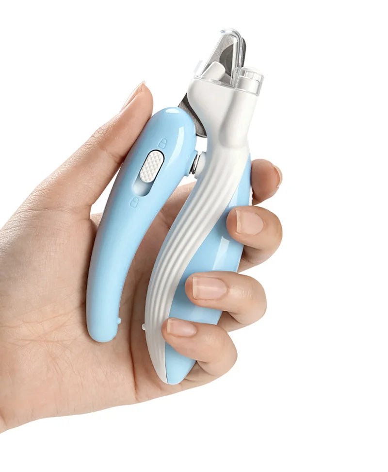Pet Nail Clippers Dog Nail Clippers Cat Nail Clippers LED Electric Nail Grinder Pet Supplies LED Light Pet Nail Clippers - key words