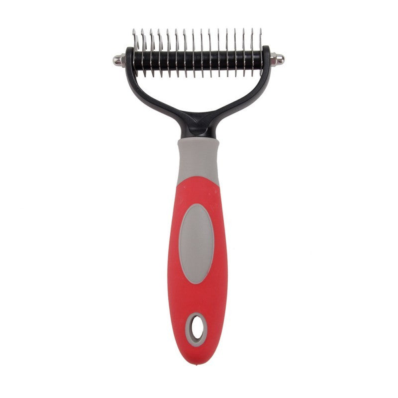 Pets Dematting Comb Pet Dog Cleaning Hair Removal Comb - key words