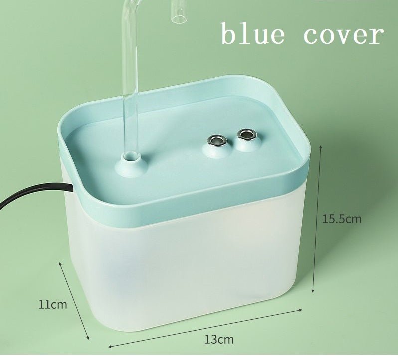 Automatic Cat Water Fountain Auto Filter USB Electric Mute Cat Drinker Bowl 1.5L Recirculate Filtring Drinker For Cats Pet Water Dispenser - key words