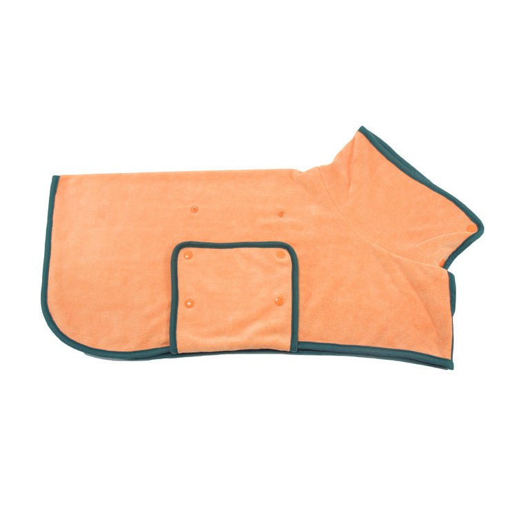 Absorbent Pet Bathrobe With Waist - wrapped Microfiber - Everpeakgoods