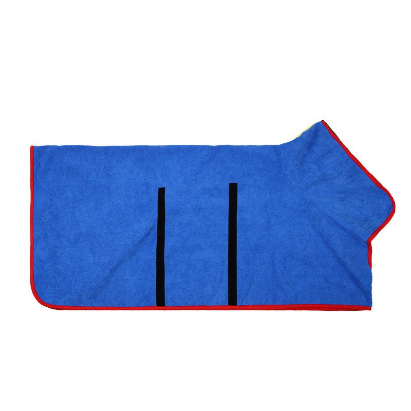 Absorbent Pet Bathrobe With Waist - wrapped Microfiber - Everpeakgoods
