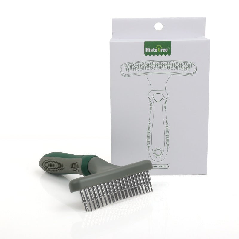 Pet Cleaning And Beauty Products Double Row Comb - key words