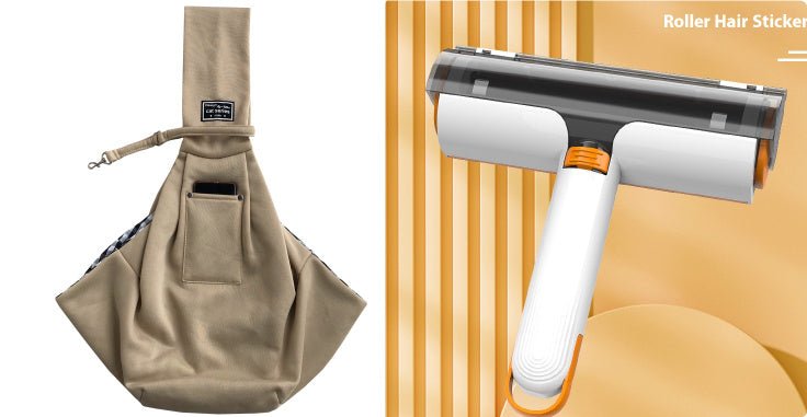 2 In 1 Pet Hair Removal Roller Multifunctional Portable Washable Hair Removal Brush Pet Supplies - Everpeakgoods