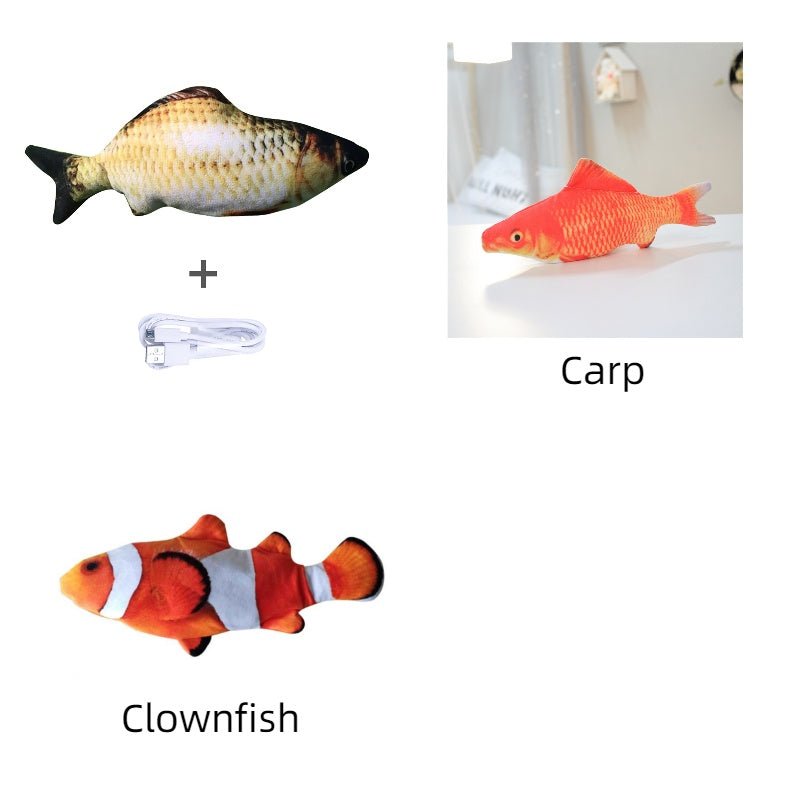 Without Cat Nip Version - Electric Jumping Fish Simulation Electric Fish Toy - key words