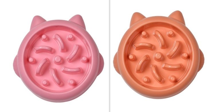 Pet Dog Cat Slow Feeder Bowls Anti Choking Slow Feeder Dish Bowl Home Dog Eating Plate Anti Gulping Bowl Supplies - key words