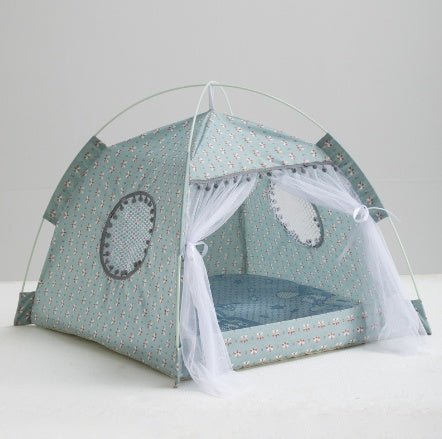Cat Tent Cat Cat House Enclosed Pet Bed - key words