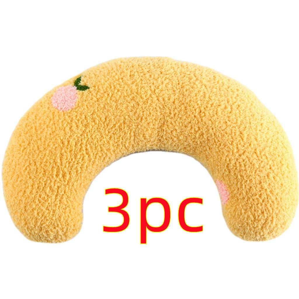 Little Pillow For Cats Fashion Neck Protector Deep Sleep Puppy U-Shaped Pillow Pets Pillow Kitten Headrest Dog Sleeping Pillow Pet Products - key words