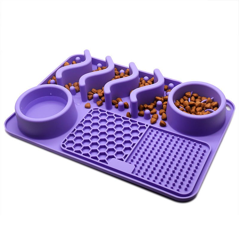 Dog Silicone Licking Pad Pet Licking Mat Silicone Smelling Mat Multifunctional Food Bowl Pets Supplies - key words