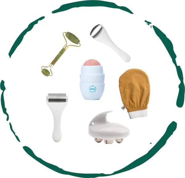 Skincare Accessories Collection - 6 Pcs - Everpeakgoods
