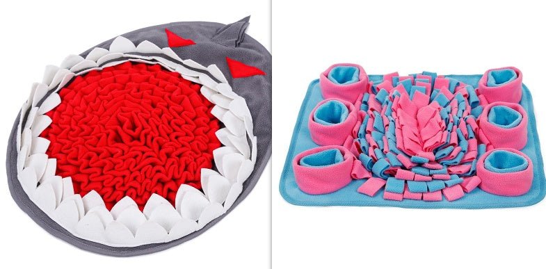Dog Sniffing Mat Dog Puzzle Toy Pet Snack Feeding Mat Boring Interactive Game Training Blanket Snuffle Feeding Training Mat - key words