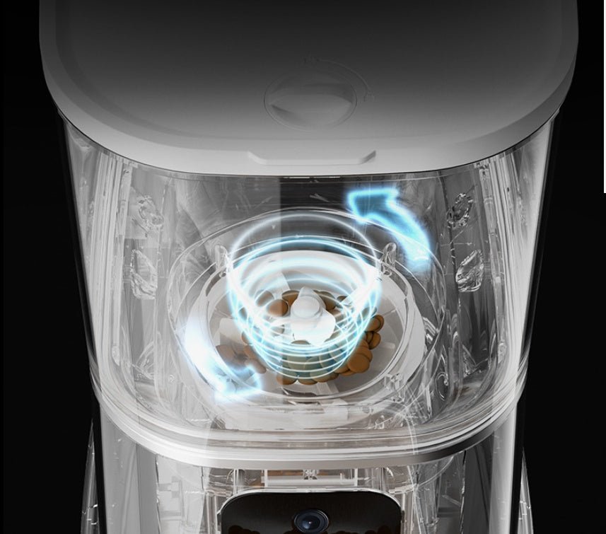 Pet Automatic Feeder Large Capacity Smart Voice Recorder APP Control Timer Feeding Cat Dog Food Dispenser With WiFi Pet Bowl - key words