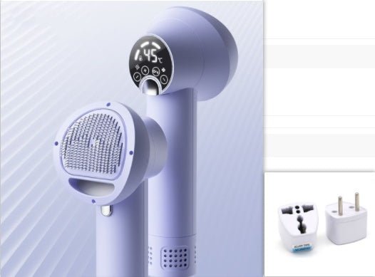 Smart Pet Hair Dryer Dog Golden Retriever Cat Grooming Hairdressing Blow & Comb Silent No Harm Pet Cleaning Supplies Pet Products - key words