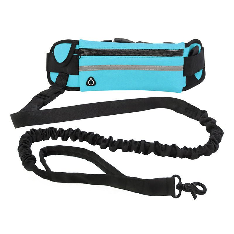 Hands Free Dog Leash Pet Walking And Training Belt With Shock Absorbing Bungee Leash For Up To 180lbs Large Dogs Phone Pocket And Water Bottle Holder - key words