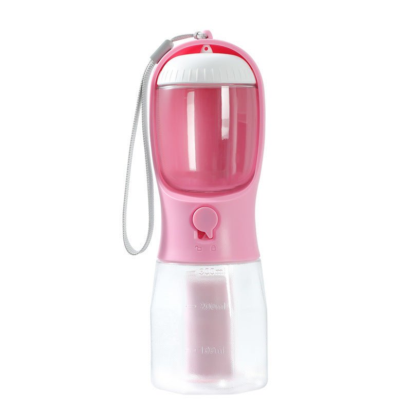 Dog Water Cup Drinking Food Garbage Bag Three-in-one Portable Small Multi-functional Pet Cups Pets Supplies - key words
