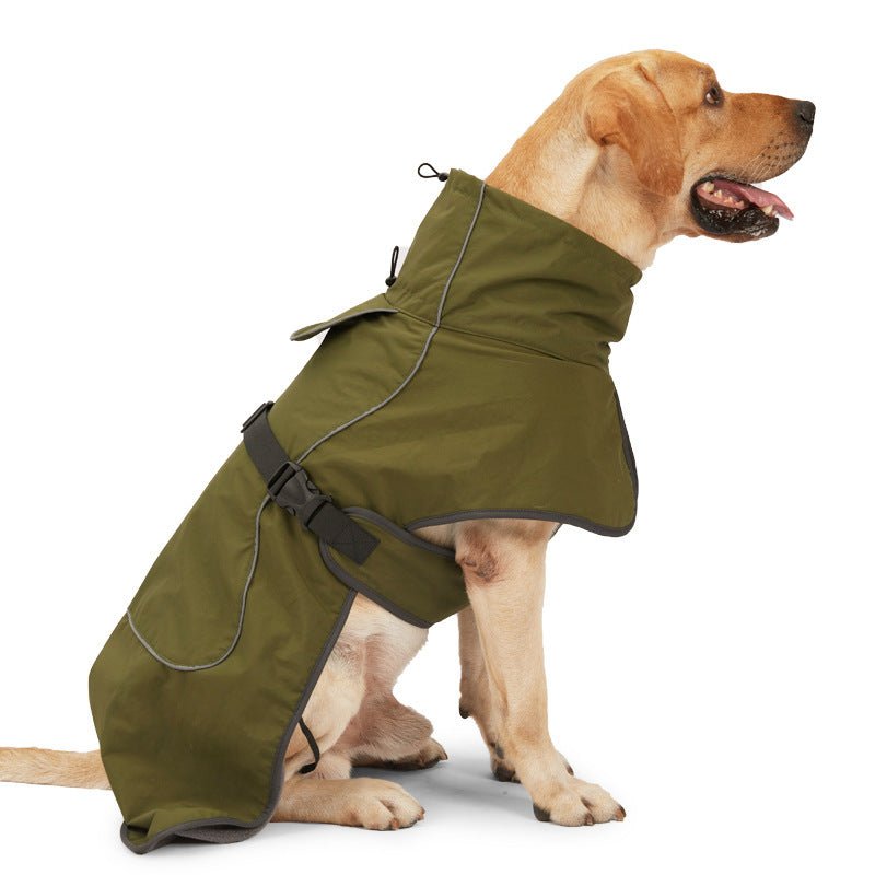 Medium And Large Dogs Handsome Winter Warm Clothing Snowproof Pet Supplies - key words