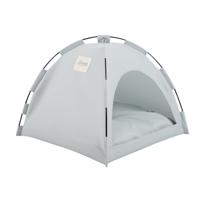 Cat Tent Cooling Mat Dog House Pet Sofa Camping Dog Bed With Cushion For Dog Kennel Indoor Cat Nest Cat Bed Pets Products - key words