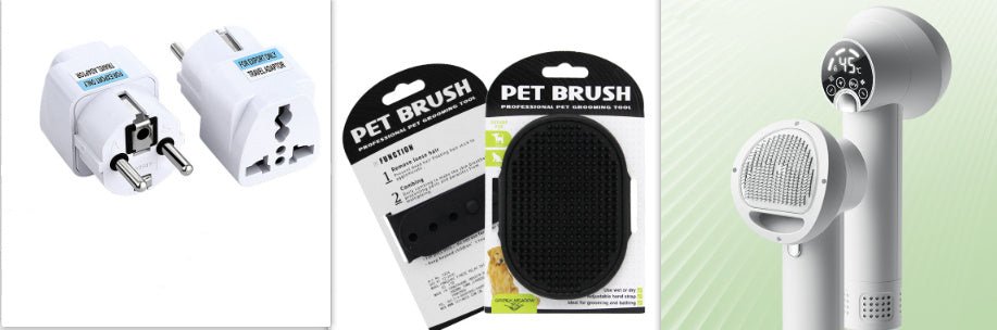 Smart Pet Hair Dryer Dog Golden Retriever Cat Grooming Hairdressing Blow & Comb Silent No Harm Pet Cleaning Supplies Pet Products - key words