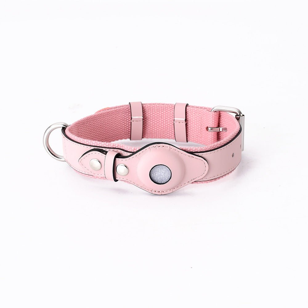 Airtag Pet Collar Tracker Protective Cover Leather Collar - key words