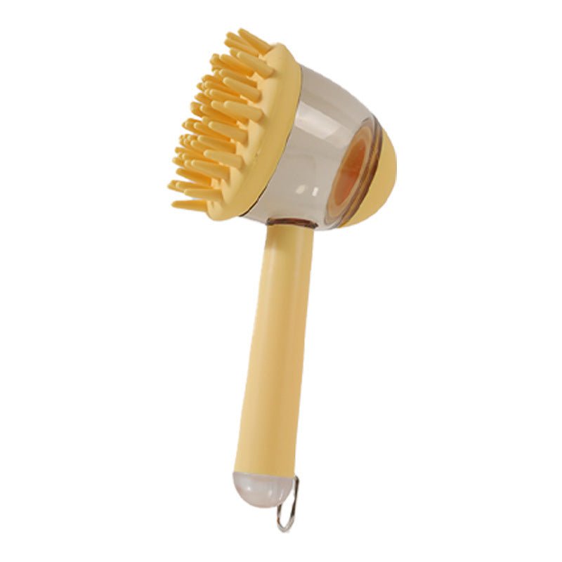 3 In 1 Pets Bath Brush For Dogs And Cats Shower Massage Brush, Depilation Comb And Foaming Tool, Anti - frizz Beauty Brush Pet Products - Everpeakgoods