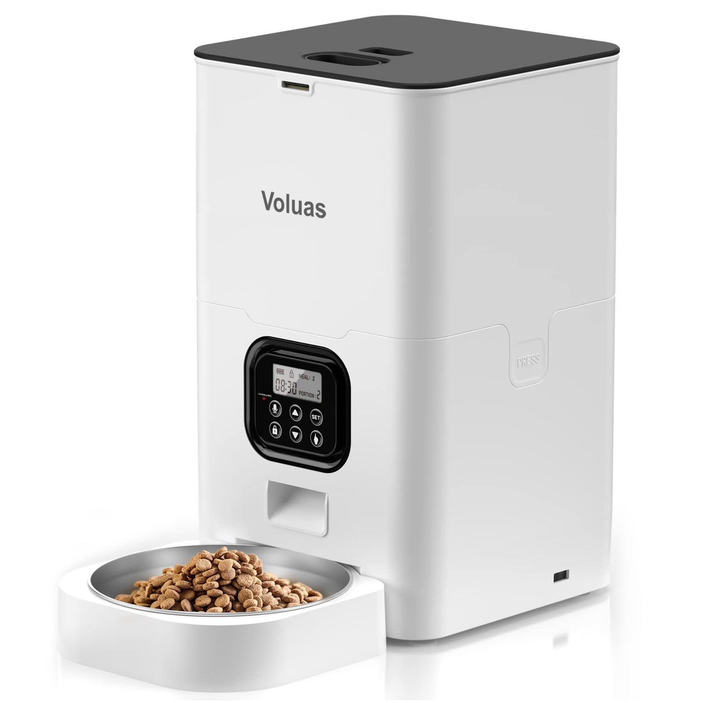 Household Pet Intelligent Automatic Double Meal Feeder - key words