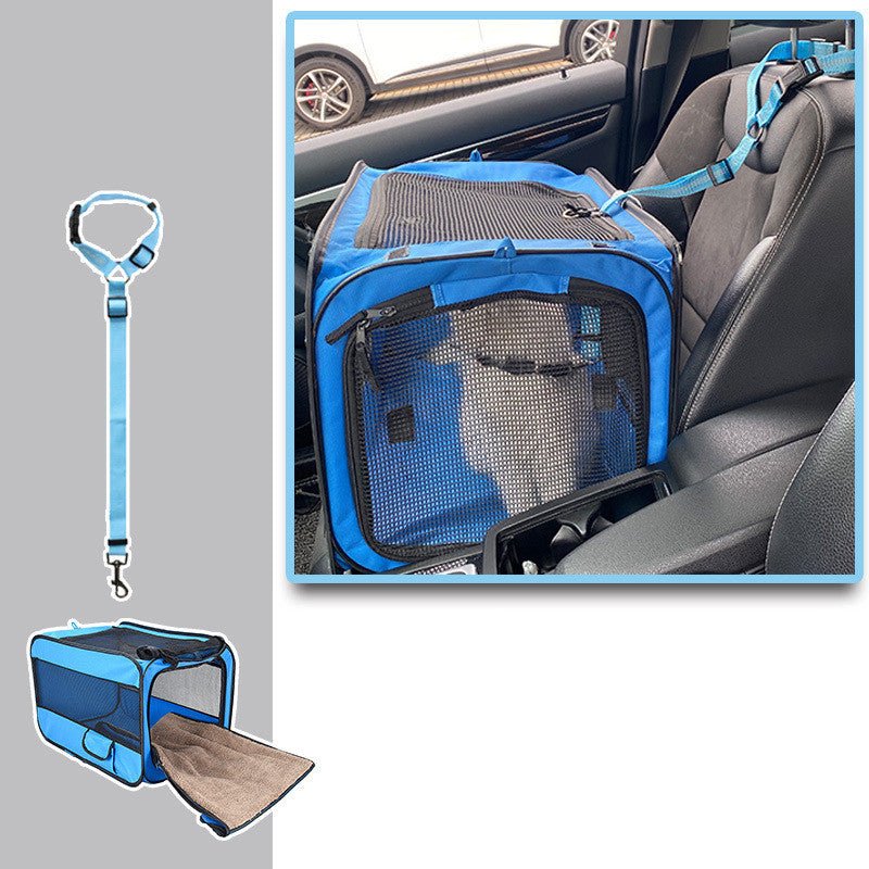 Pet Travel Carrier Bag Portable Pet Bag Folding Fabric Pet Carrier Travel Carrier Bag For Pet Cage With Locking Safety Zippers - key words