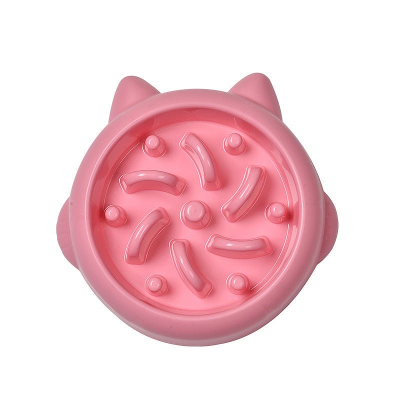 Pet Dog Cat Slow Feeder Bowls Anti Choking Slow Feeder Dish Bowl Home Dog Eating Plate Anti Gulping Bowl Supplies - key words