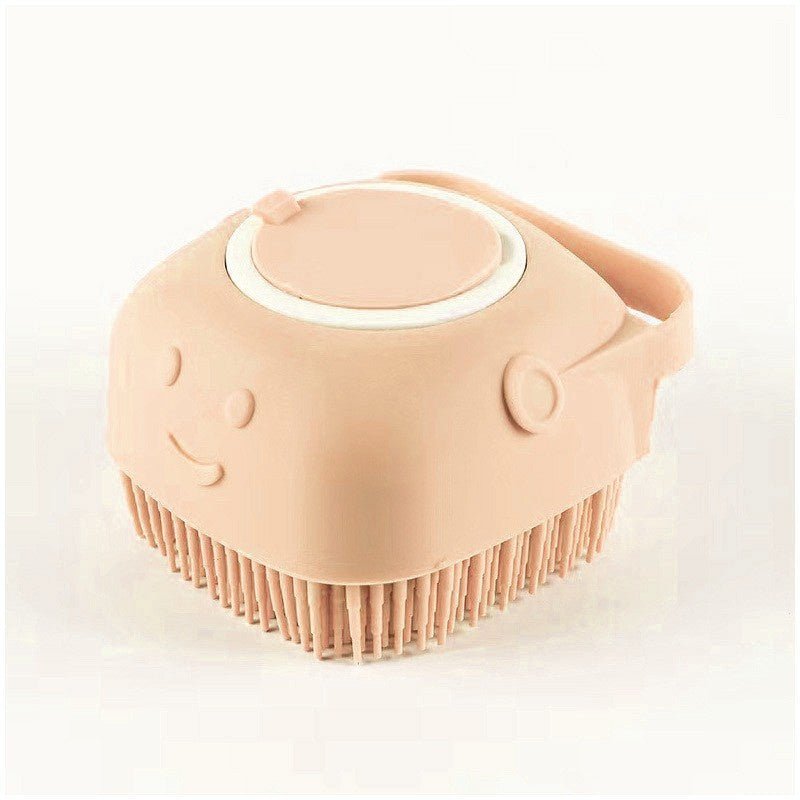 Silicone Dog Bath Massage Gloves Brush Pet Cat Bathroom Cleaning Tool Comb Brush For Dog Can Pour Shampoo Dog Grooming Supplies - key words