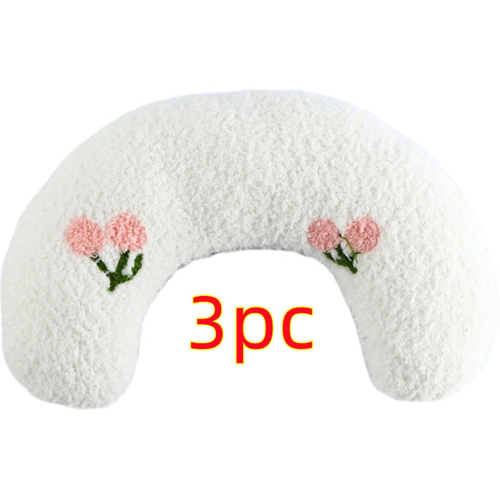 Little Pillow For Cats Fashion Neck Protector Deep Sleep Puppy U-Shaped Pillow Pets Pillow Kitten Headrest Dog Sleeping Pillow Pet Products - key words