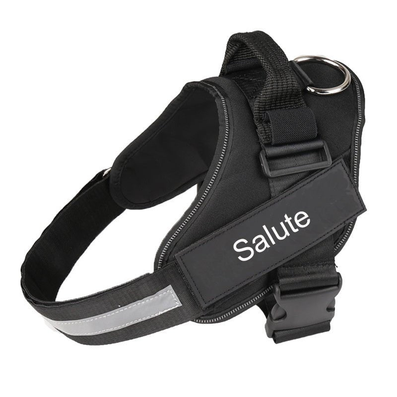 Personalized Custom Reflective Breathable Dog Harness NO PULL Adjustable Pet Harness For Small Large Dog Harness Vest With Patch - key words