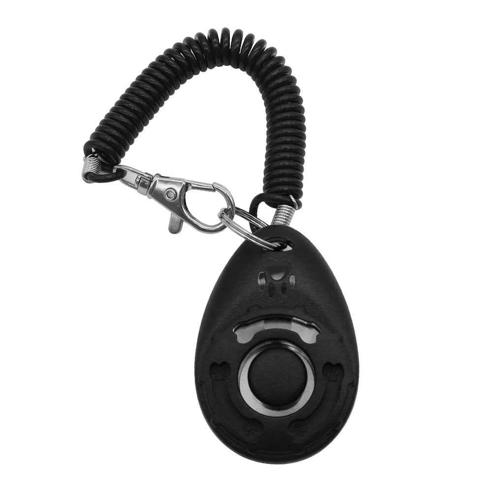 Everpeakgoods Dog Clicker Training Tool with Wrist Coil