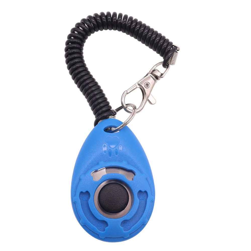 Everpeakgoods Dog Clicker Training Tool with Wrist Coil