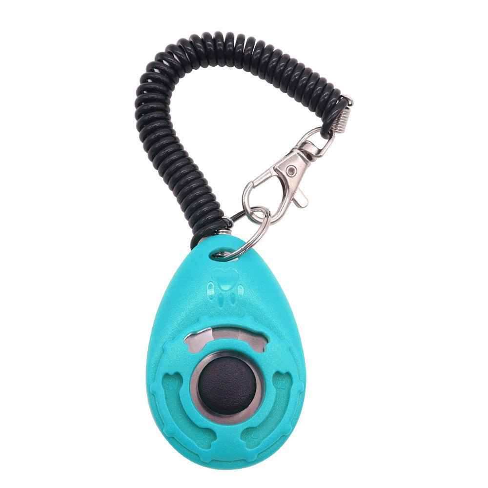 Everpeakgoods Dog Clicker Training Tool with Wrist Coil