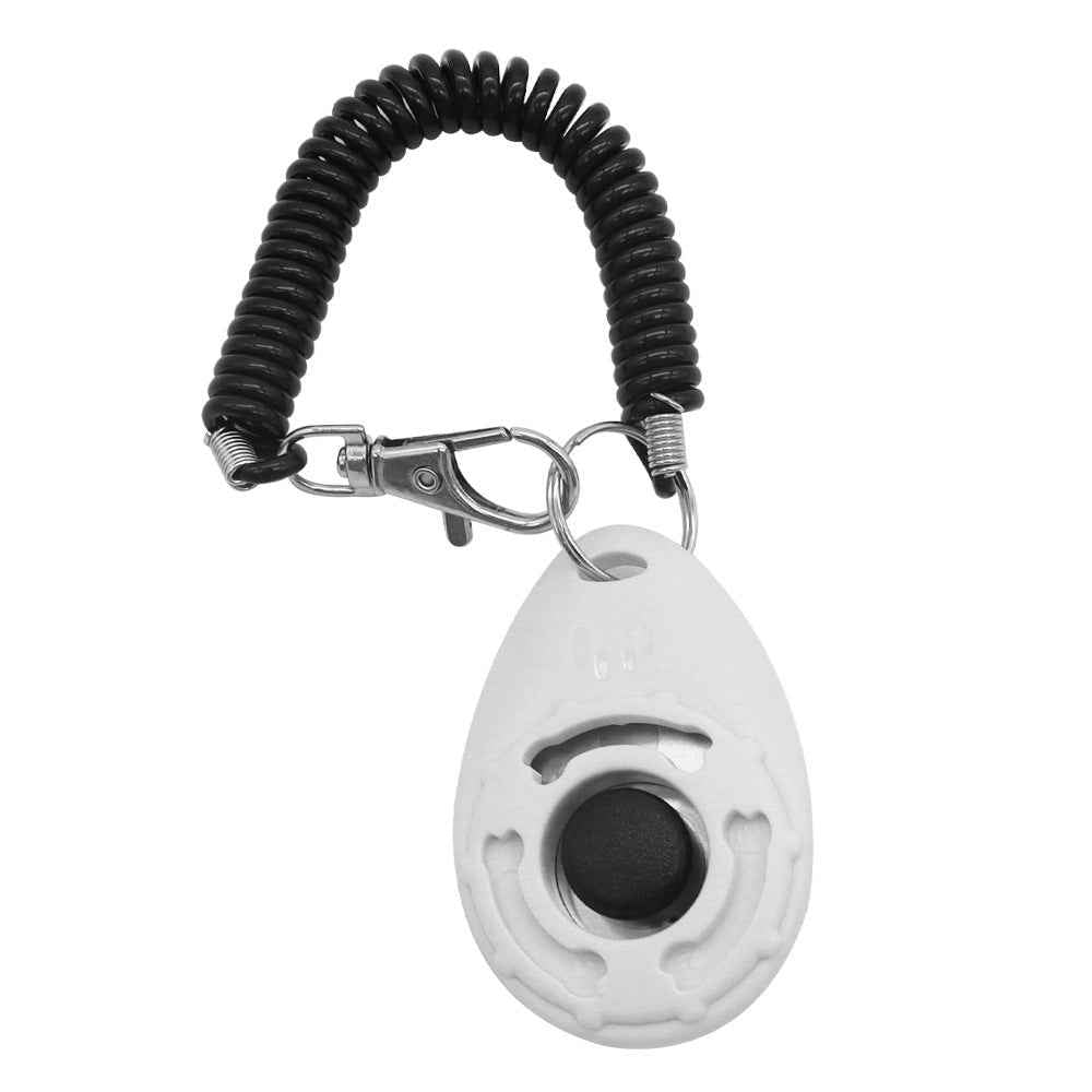 Everpeakgoods Dog Clicker Training Tool with Wrist Coil