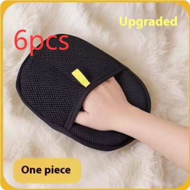 Pet Hair Remover Mitt Pet Hair Remover Gloves Deshedding Brush Glove For Dog Cat Rabbit With Long Short Curly Hair - key words