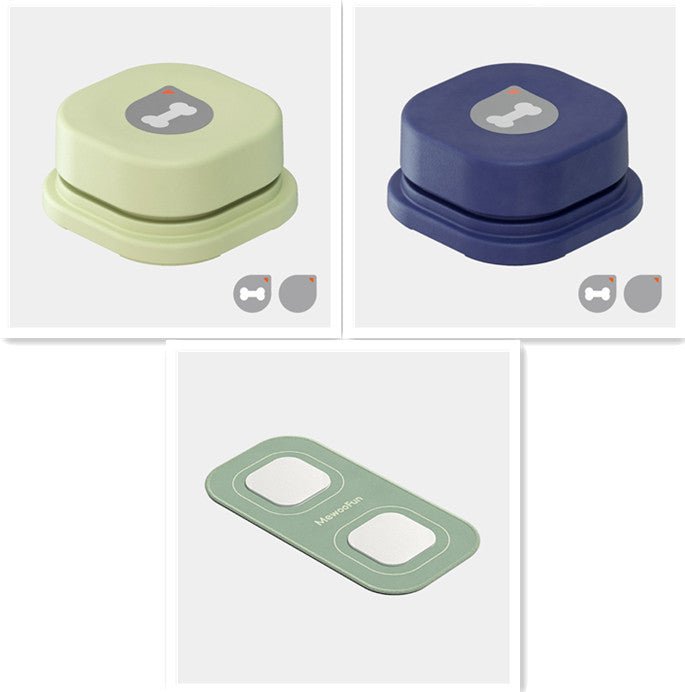 4 Colors Pet Communication Button One - click Prevent Physical Inactivity Recordable Dog Talking Button Toy Cat Toy Pet Products - Everpeakgoods