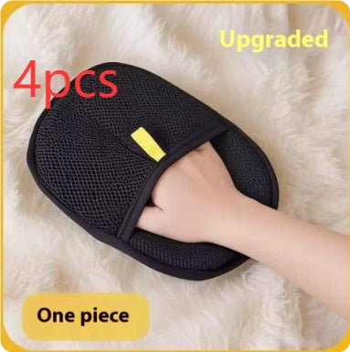 Pet Hair Remover Mitt Pet Hair Remover Gloves Deshedding Brush Glove For Dog Cat Rabbit With Long Short Curly Hair - key words