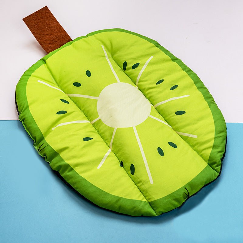 Dog Cooling Mat Pet Beds Cat Rug Ice Silk Pet Self Cooling Pad Blanket Summer Washable Oxford Farbric Cooling Down Summer Fruit - key words