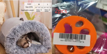 New Splice Portable Pet Nest Portable Autumn And Winter Warm Dog Nest Moisture-proof Long Fur Cat Nest Cross Border Pet Nest - key words