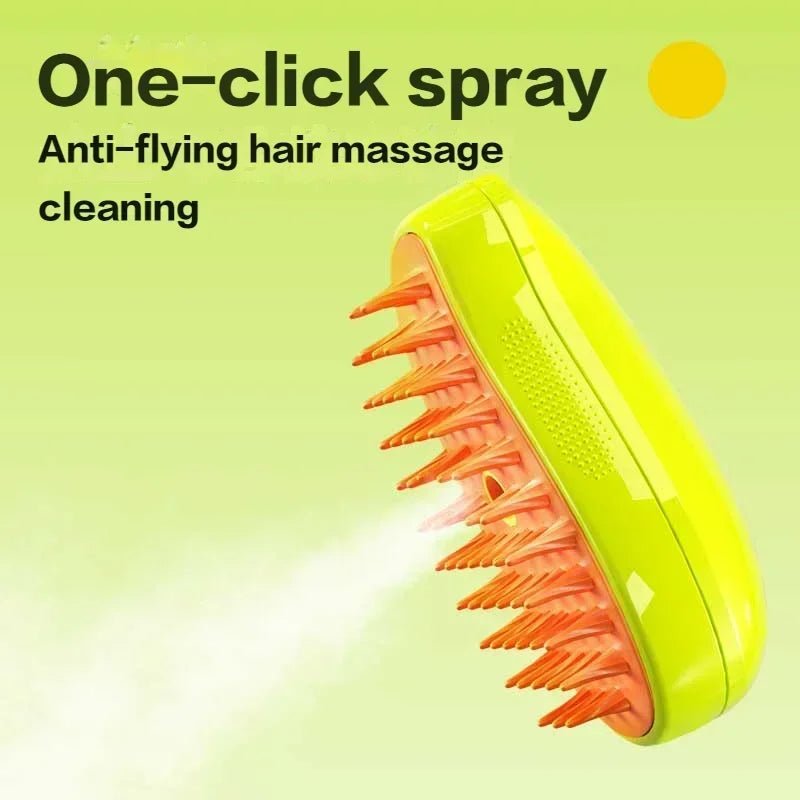 3 - in - 1 Electric Spray Cat Hair Brush - Everpeakgoods