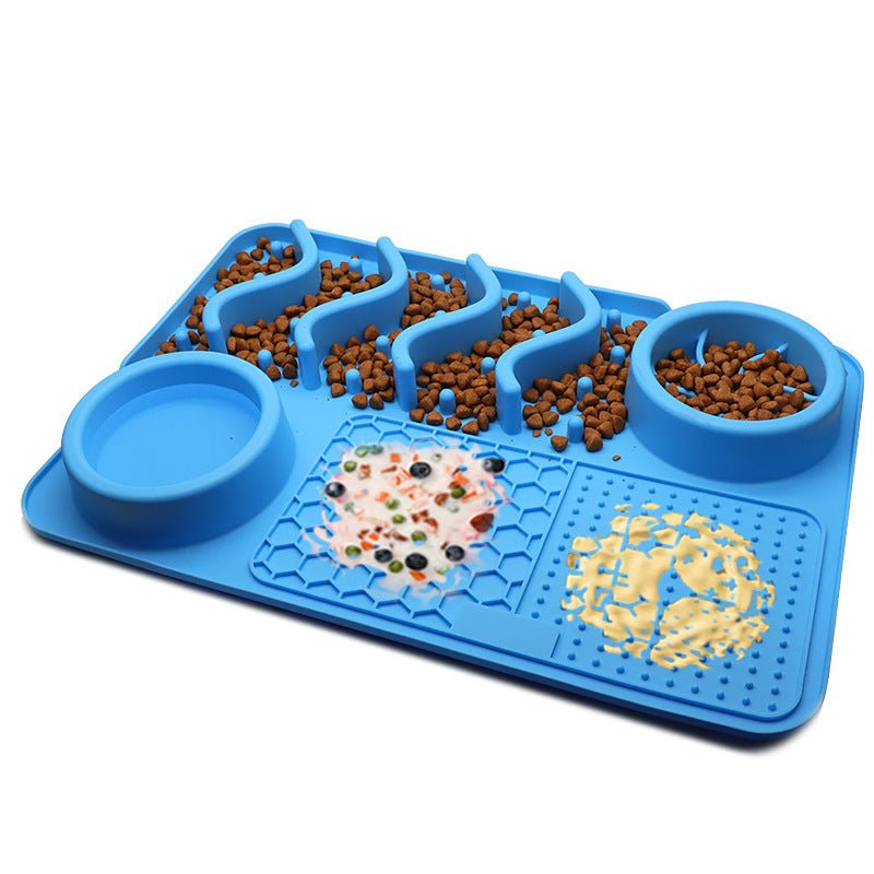 Dog Silicone Licking Pad Pet Licking Mat Silicone Smelling Mat Multifunctional Food Bowl Pets Supplies - key words