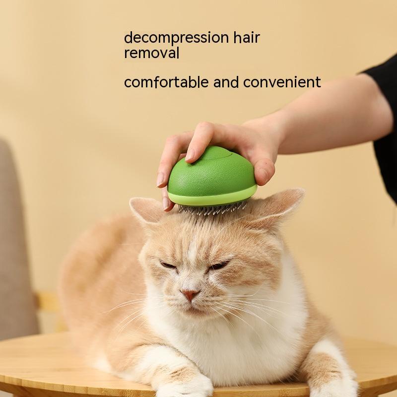 Cat Brush Hair Remover Cleaning Avocado Shaped Dog Grooming Tool Pet Combs Brush Stainless Steel Needle Pet Cleaning Care - key words