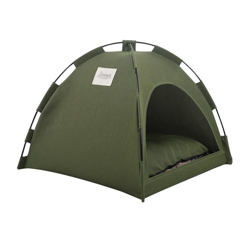 Cat Tent Cooling Mat Dog House Pet Sofa Camping Dog Bed With Cushion For Dog Kennel Indoor Cat Nest Cat Bed Pets Products - key words