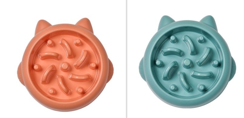 Pet Dog Cat Slow Feeder Bowls Anti Choking Slow Feeder Dish Bowl Home Dog Eating Plate Anti Gulping Bowl Supplies - key words