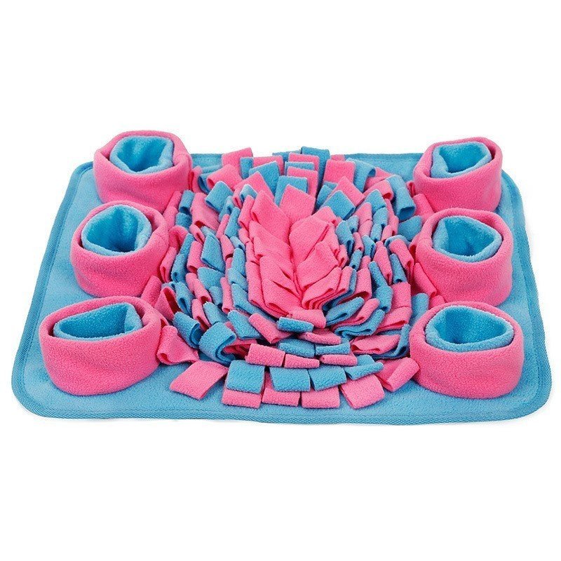 Dog Sniffing Mat Dog Puzzle Toy Pet Snack Feeding Mat Boring Interactive Game Training Blanket Snuffle Feeding Training Mat - key words