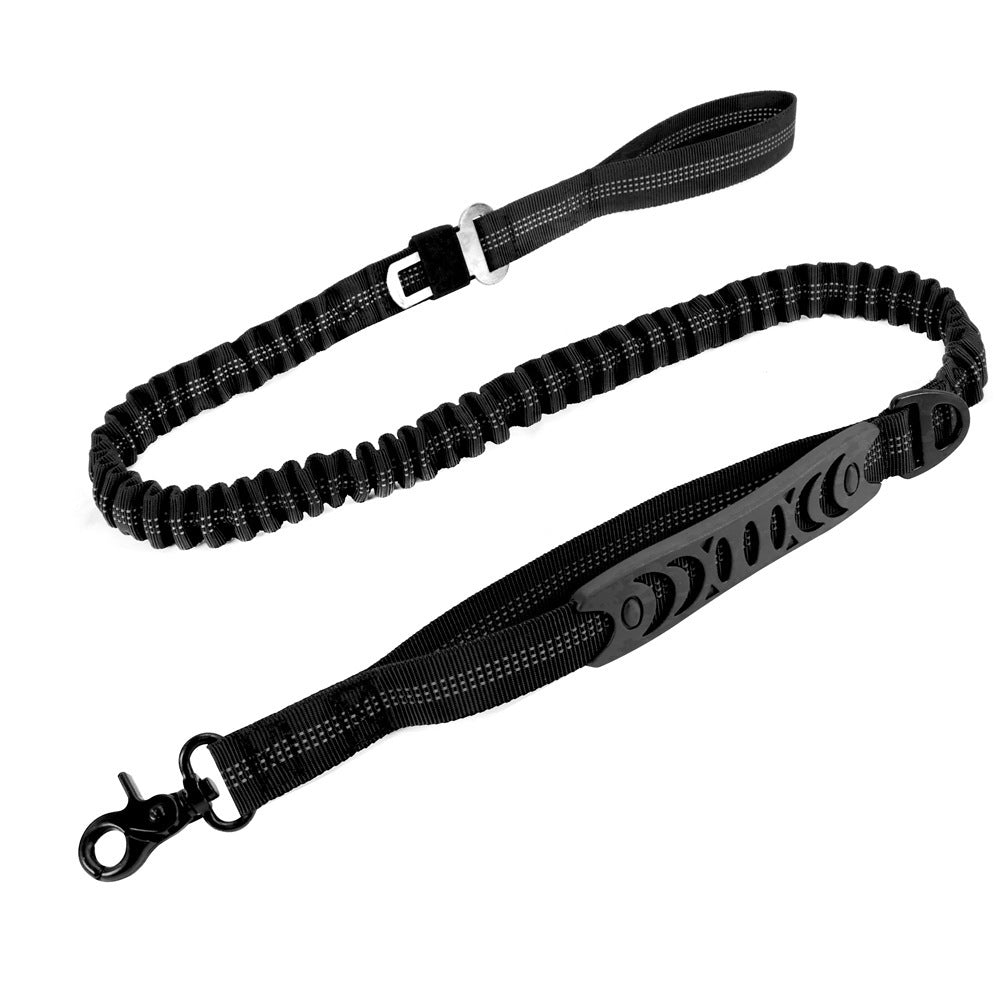 Dog Leash, Dog Leash For Large Dogs, Multifunctional Dog Leashes For Medium Dogs, Adjustable Dog Leash With Car Seatbelt, 4-6 FT Strong Bungee Dog Leash - key words