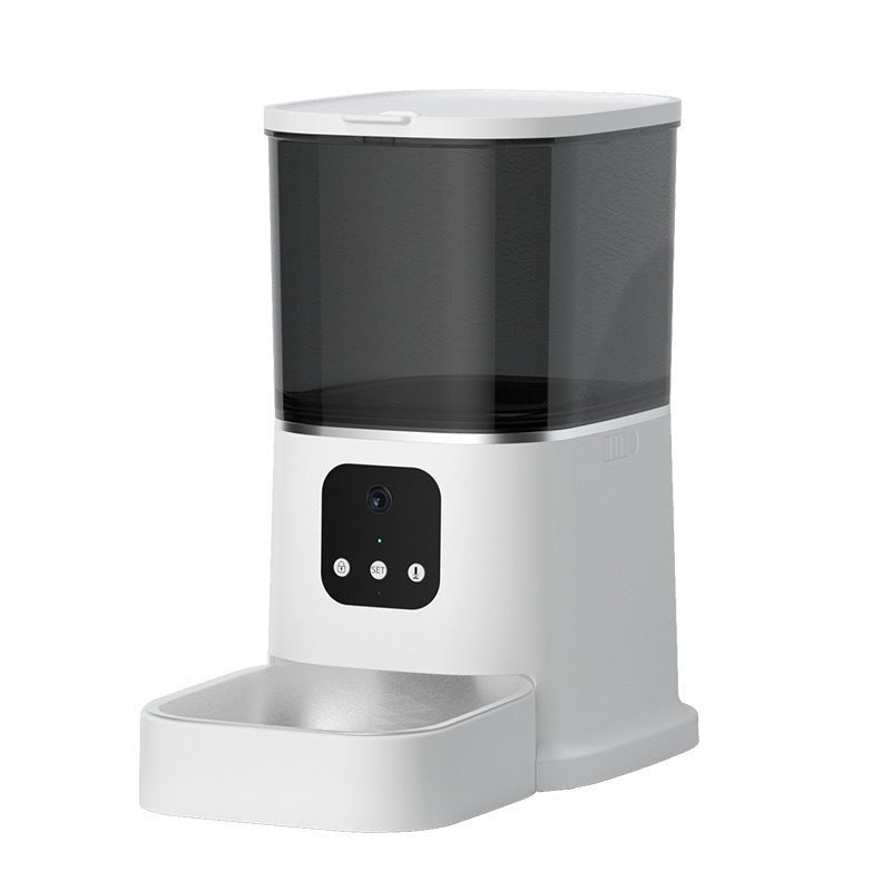 Pet Automatic Feeder Large Capacity Smart Voice Recorder APP Control Timer Feeding Cat Dog Food Dispenser With WiFi Pet Bowl - key words