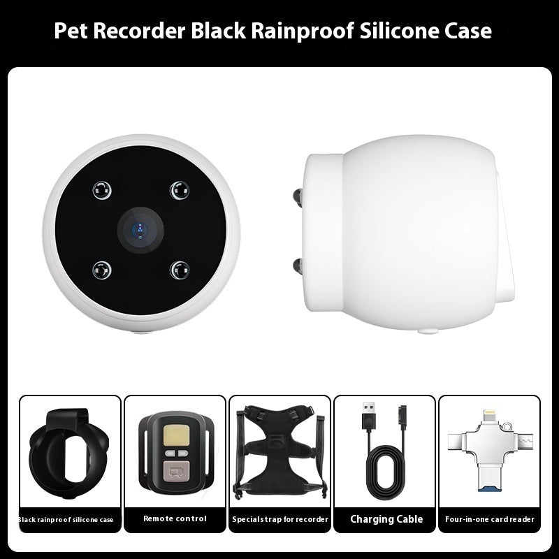 Pets Recorder Pet Tracker Collar Dogs And Cats Viewing Angle Motion Recording Camera Action Camera With Video Records Cat Collars Camera Sport Pet Products - key words