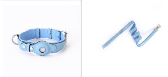 Airtag Pet Collar Tracker Protective Cover Leather Collar - key words