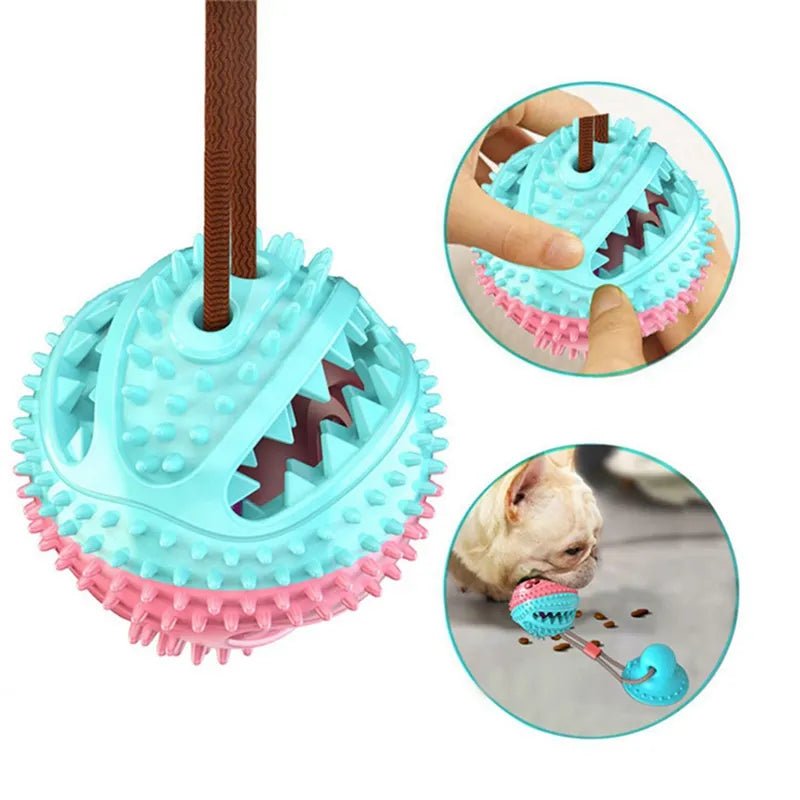 Suction Ball Interactive Dog Toy - Everpeakgoods