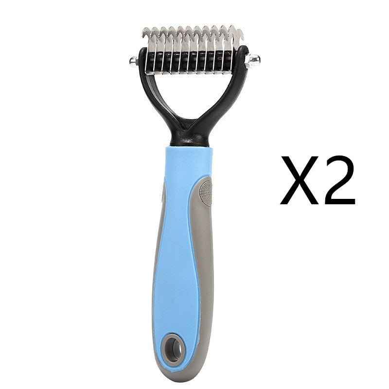 Eco-Friendly Pet Grooming Tool Dual Blades